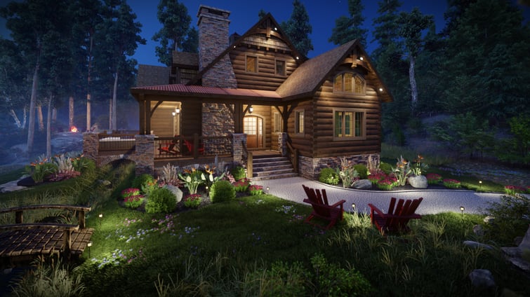 Crafting Your Legacy: True North Log Homes – The Epitome of Luxury and Elegance